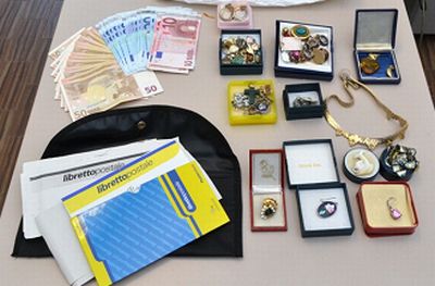 Il materiale sequestrato