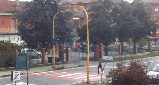 Il semaforo in questione