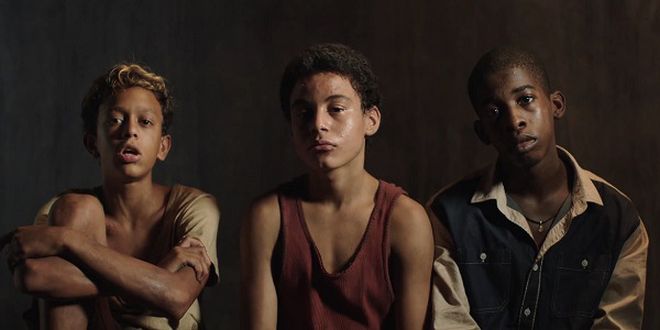 I tra ragazzi protaginisti del film: Rickson Tevez, Eduardo Luis, Gabrielle Weinstein, 