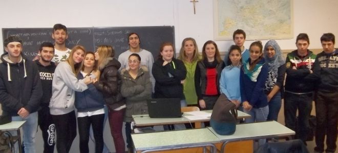 Gli alunni del Carbone