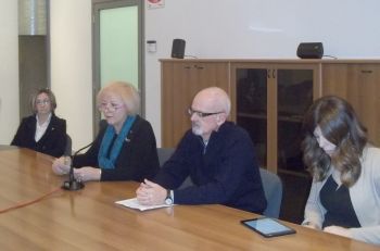 I tavolo dei relatori