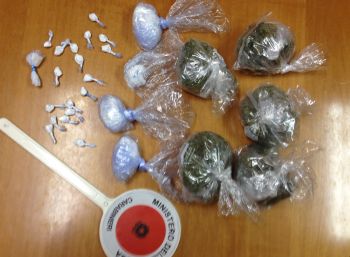 La droga sequestrata