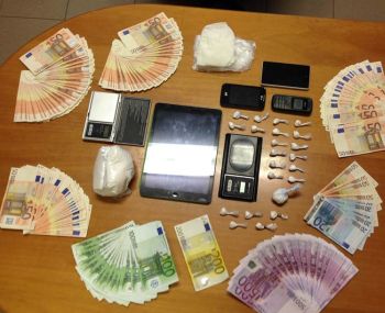 Il materiale sequestrato