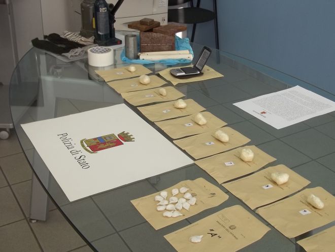 La droga sequestrata
