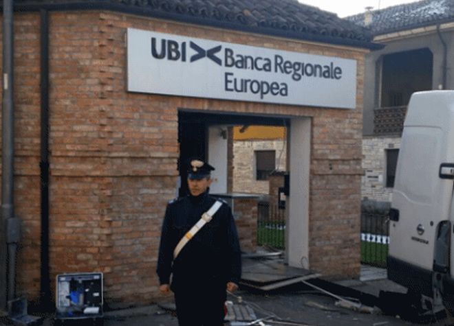 Il carabinieri sul posto