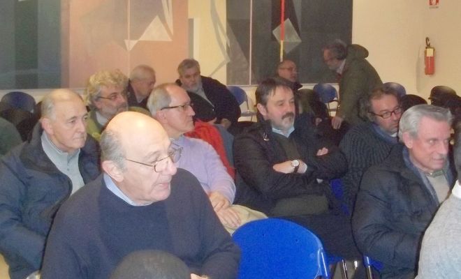 Una parte dei presenti alla riunione