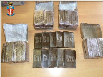 La droga sequestrata
