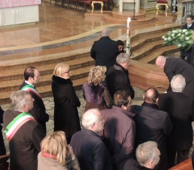 Tafuri, Rossa Chiamparino Silvestri omaggiano il feretro