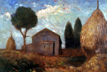 Un quadro esposto di Carlo Carrà