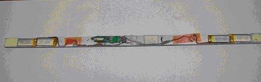 uno dei "fili" penzolanti per leggere i dati sequestrato dai carabinieri