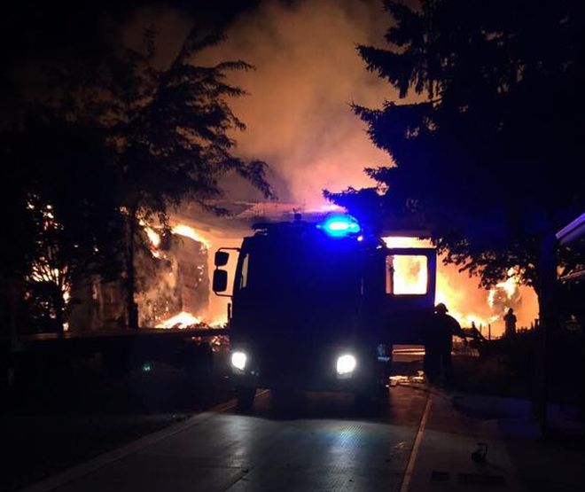 incendio castelnuovo - L