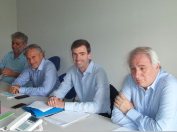 I 4 consiglieri di Minoranza presenti in conferenza stampa