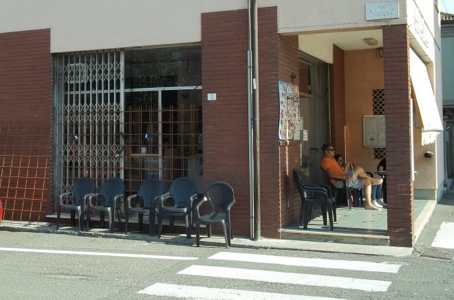 Il bar Fiorentina con la chiusura di fortuna