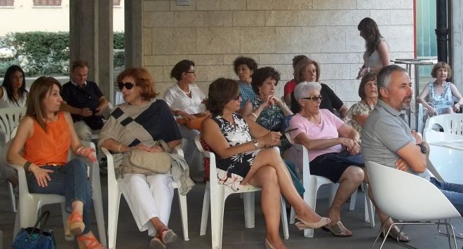 Parte del pubblico intervenuto