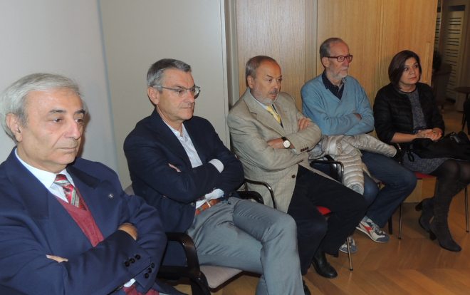 Alcuni presenti all'incontro