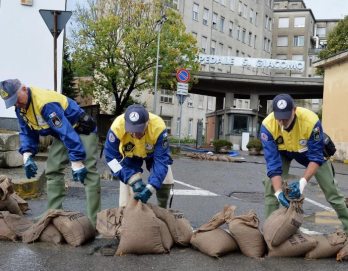 novi ospedale allagato- Q