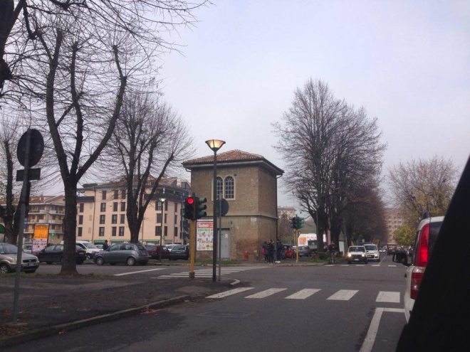 Tortona lampioni accesi garibaldi