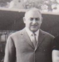 Franco Nicola nel 1968 quando era presidente del Derthona calcio