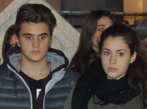 Marcello e Silvia Cosola, fratello e sorella studenti del liceo entrambi protagonisti del calendario