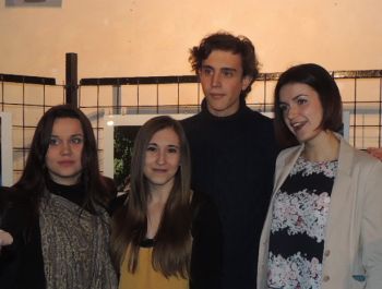 Gli studenti del Liceo autori delle fotografia