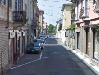 Via Solferino dove si trova la banca