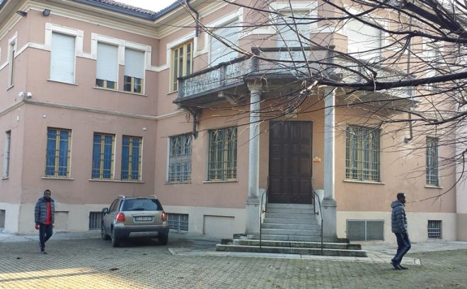 L'ingresso della struttura