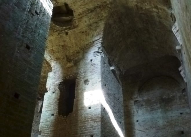 Il cisternone visto da dentro