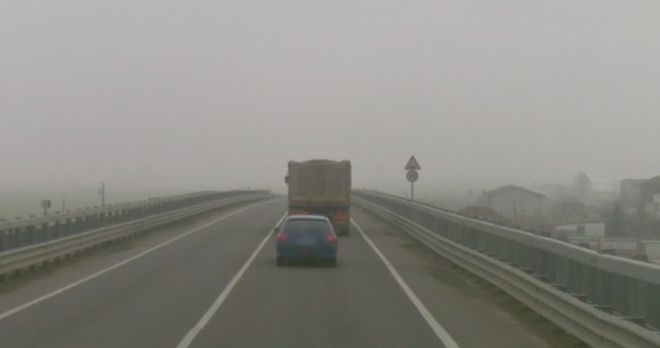 Un'altra immagine del luogo in cui é avvenuto l'incidente