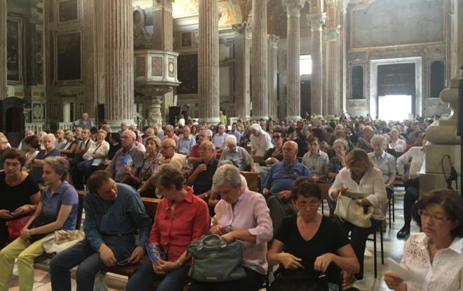 Parte del pubblico presente