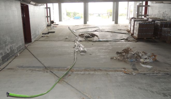 Il sottopasso per il 2° binario