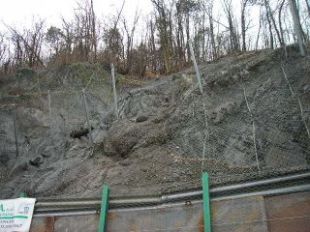 Frana sulla provinciale 456 ad Ovada - I