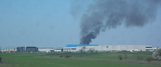 incendio discarica alessandria -L