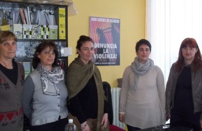Alcune operatrici dell' associazione "Me.dea" del movimento "Se non ora quando"  e del Club "Zonta" 