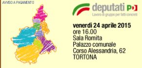 Venerdì a Tortona un importante convegno del Pd per assumere giovani