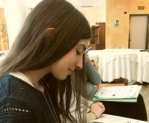 Ragazza del Marconi a Bardonecchia per un seminario sull’Europa