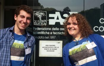 Parlano Francesca Cioccariello e Matteo Poggio, finalisti ad un progetto nazionale di scienze
