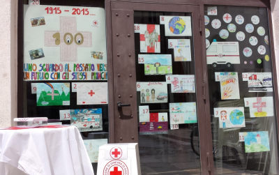 C’è il concorso “Evviva la Croce Rossa ” i disegni dei bambini esposti al Castello di Casale