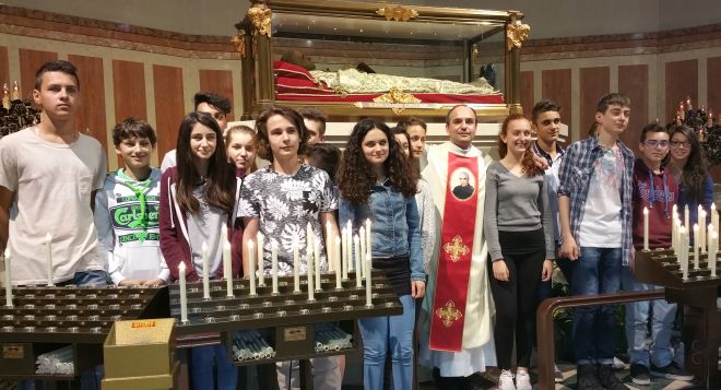 Studenti del ”Marconi” alle celebrazioni orionine