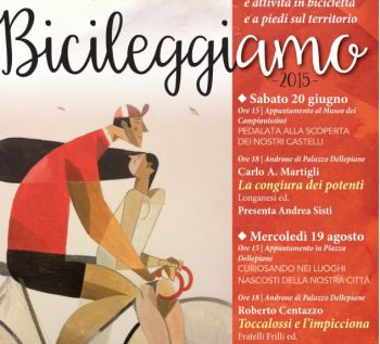 Sabato a Novi Ligure si legge e si va in bicicletta