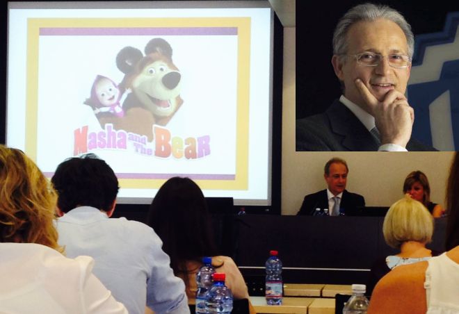 Il Cartone animato fenomeno Tv “Masha e Orso” abita a Tortona grazie a Maurizio Distefano