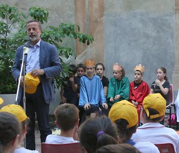 A Novi gli alunni delle scuole elementari e la Coldiretti in piazza