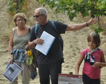 Rinnovato domenica dall’associazione Pellizza il sentiero del Sole con 5 nuovi pannelli