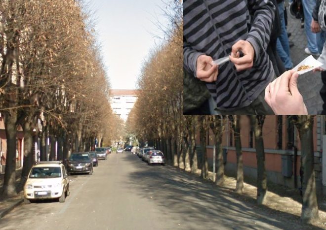 Un tortonese vede due ragazzini con uno spinello e li sgrida ma i genitori intervengono in difesa dei figli e lui viene arrestato