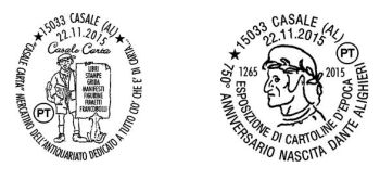 Annullo Filatelico domenica a Casale Monferrato