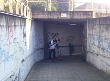 Al via a Casale Monferrato i lavori di pulizia e riqualificazione al sottopasso