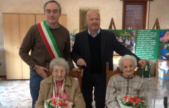 Festeggiate due centenarie a Pontecurone