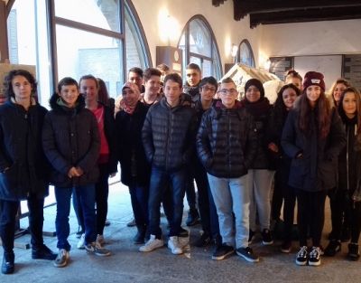 Istituto Marconi: gli studenti alla mostra di Beppe Ravazzi