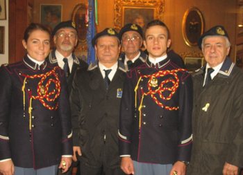 I marinai tortonesi sono andati a Voghera a rendere omaggio alle vittime di Nassiriya e Parigi