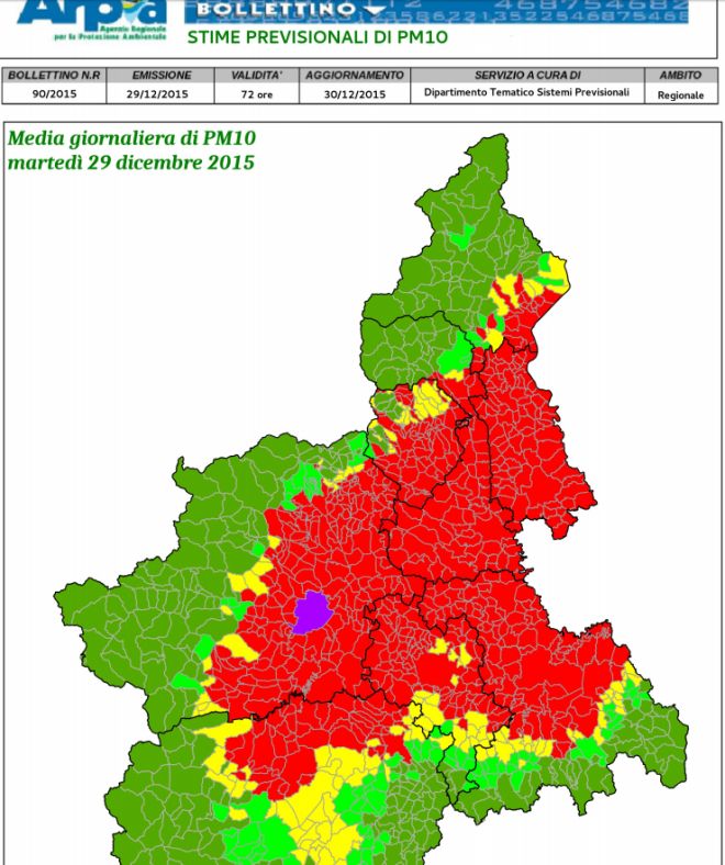 La voce fuori dal coro: Arpa, due siti, due misure delle PM10. Mah…….