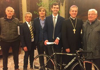 Il Veloce Club Tortonese ha festeggiato il Natale insieme al Vescovo